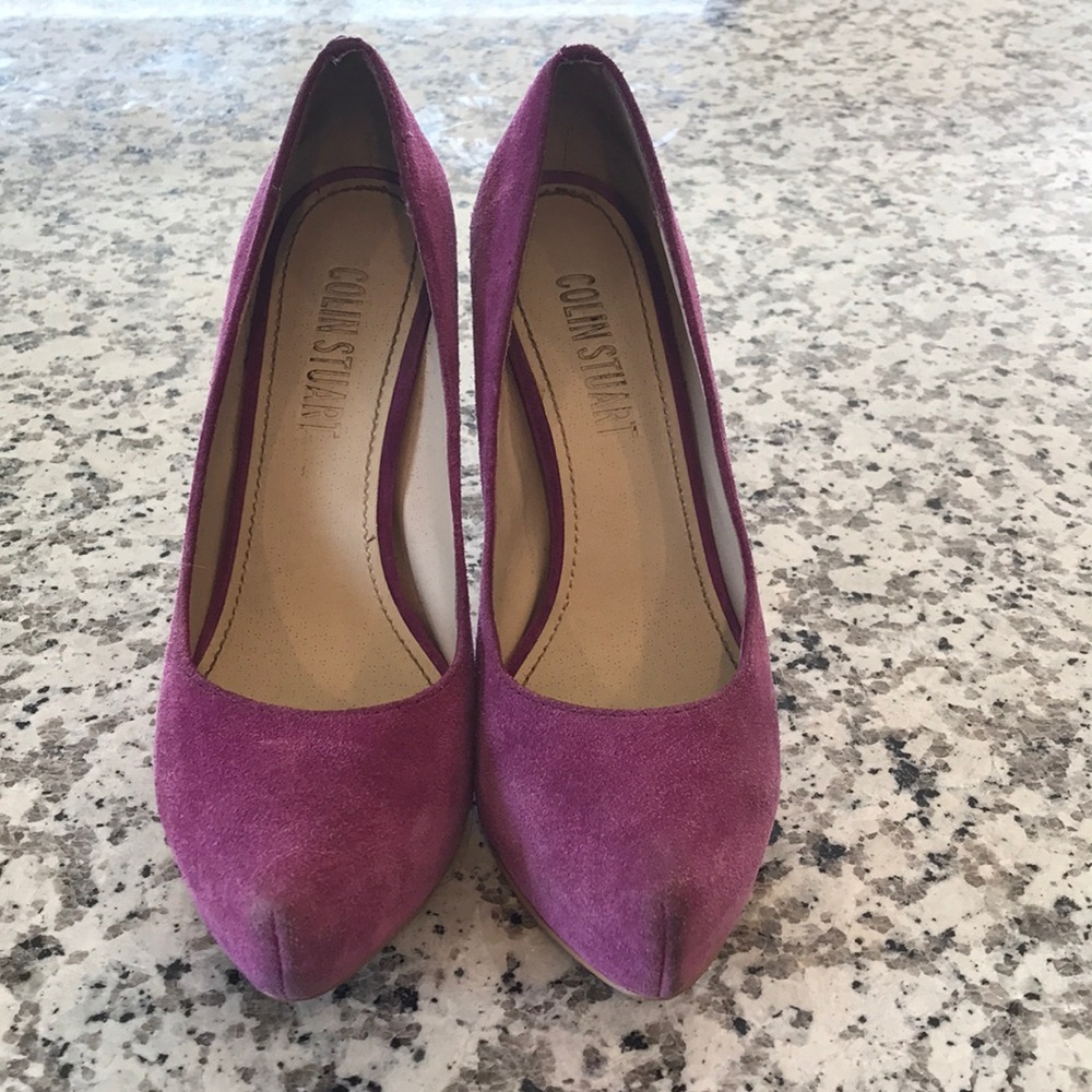 Colin Stuart Platform Pumps - Picture 2 of 8